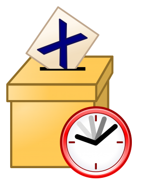 ballot box for vote