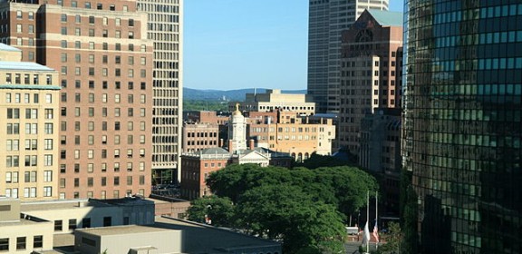 Downtown Hartford, Conn.