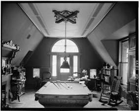 Billiard room - Mark Twain House, Hartford, Conn.