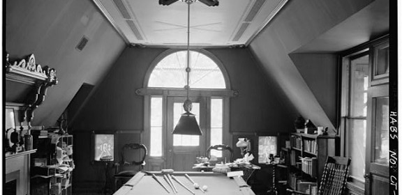 Billiard room - Mark Twain House, Hartford, Conn.