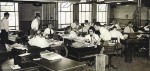 New York Journal-American newsroom, circa 1950