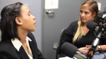 Anna Sterling (right) interviews Maya Richard-Craven on Neon Tommy Radio of the USC Annenberg School of Communication and Journalism.
